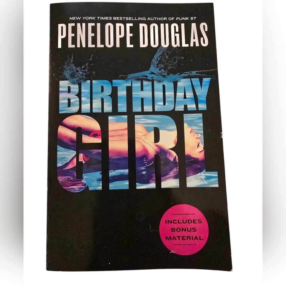 "Birthday Girl" Paperback Book - Black Cover